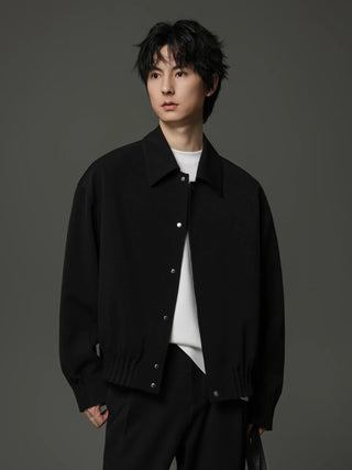 pinch pleated jacket