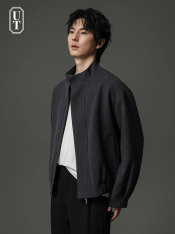zipper cargo jacket