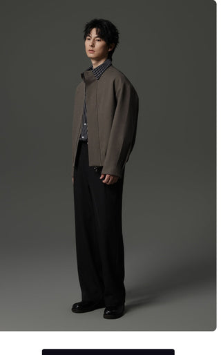 zipper cargo jacket
