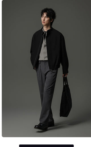 zipper cargo jacket