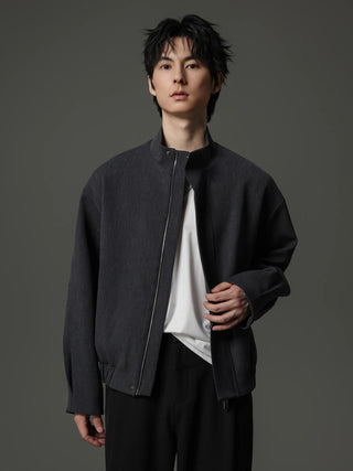 zipper cargo jacket