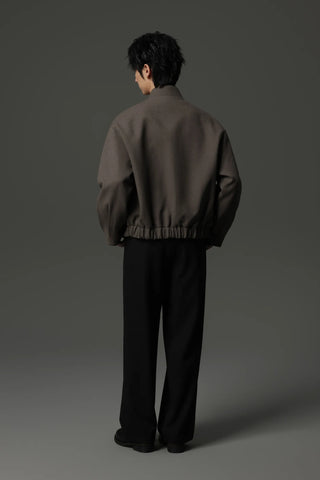zipper cargo jacket