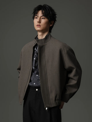 zipper cargo jacket