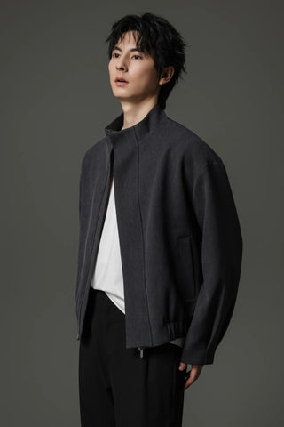 zipper cargo jacket