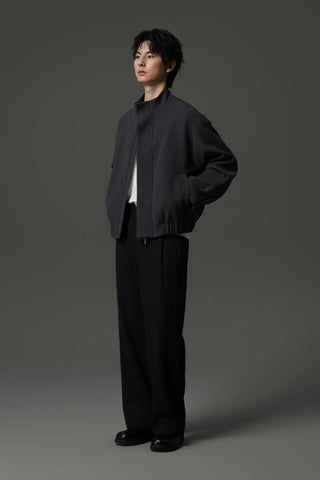 zipper cargo jacket