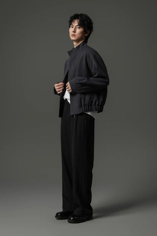 zipper cargo jacket