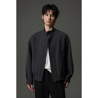 zipper cargo jacket