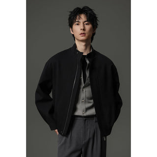 zipper cargo jacket