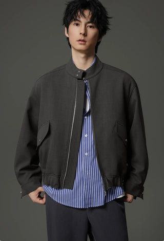 stand collar jacket