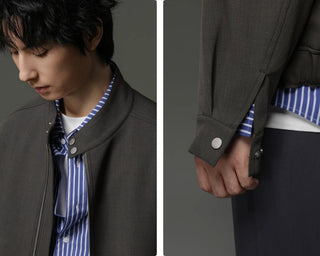 stand collar jacket
