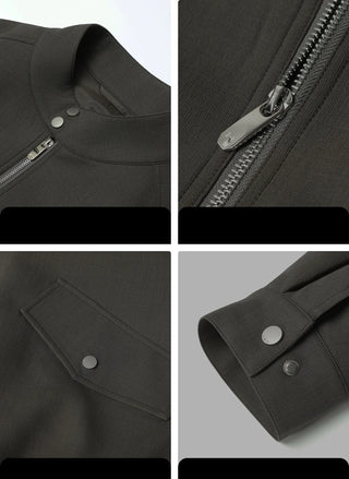 stand collar jacket