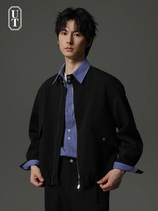 stand collar jacket
