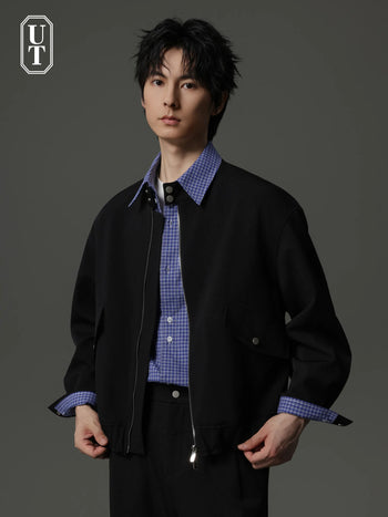 stand collar jacket