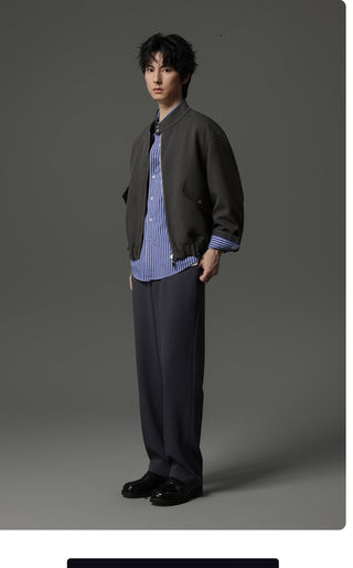 stand collar jacket