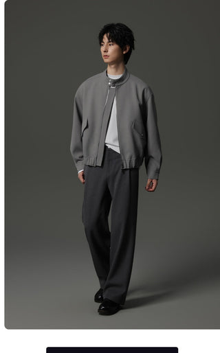 stand collar jacket