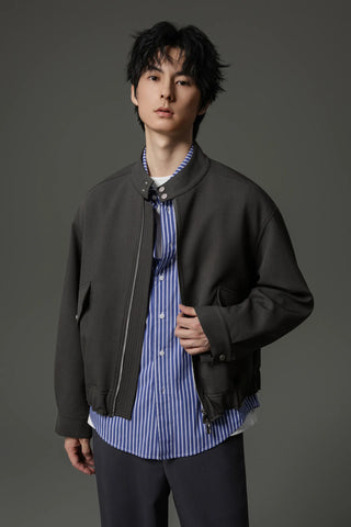 stand collar jacket