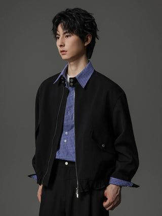 stand collar jacket