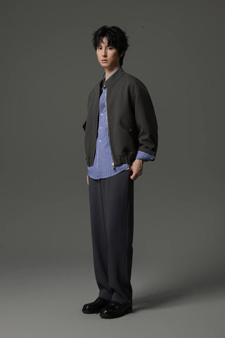 stand collar jacket