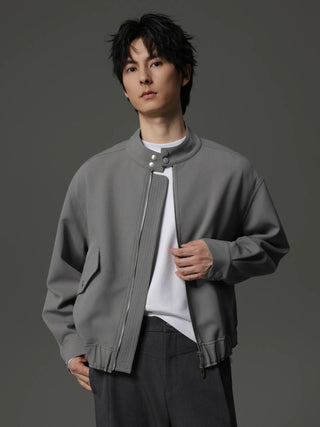 stand collar jacket