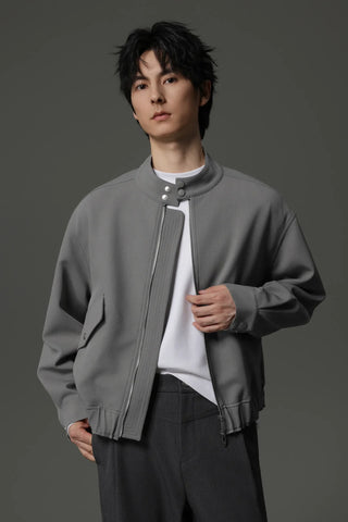 stand collar jacket