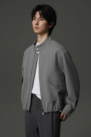 stand collar jacket