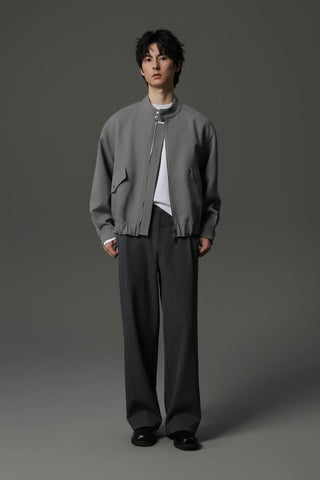 stand collar jacket