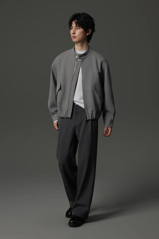 stand collar jacket