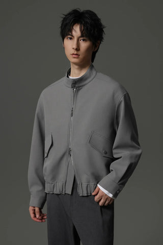 stand collar jacket