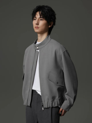stand collar jacket