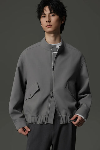 stand collar jacket
