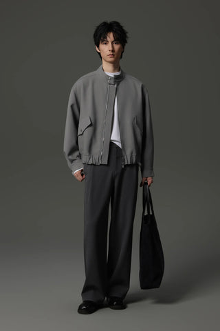 stand collar jacket
