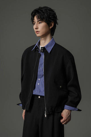 stand collar jacket