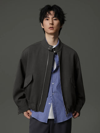 stand collar jacket