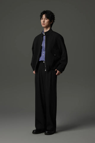 stand collar jacket