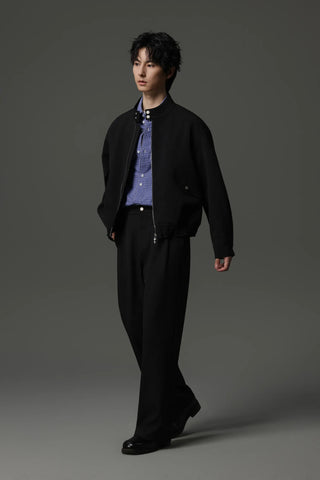 stand collar jacket