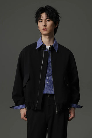 stand collar jacket