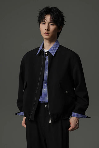 stand collar jacket