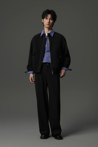 stand collar jacket
