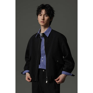 stand collar jacket