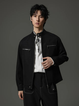 multi-pocket jacket