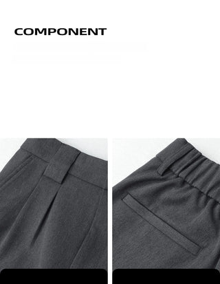 straight casual pants