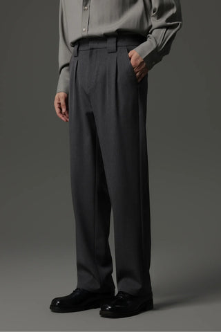 straight casual pants