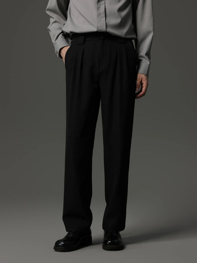 straight casual pants