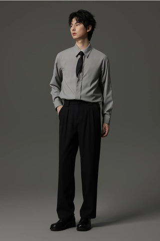 straight casual pants