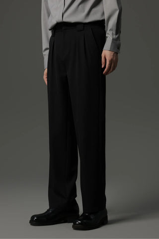 straight casual pants