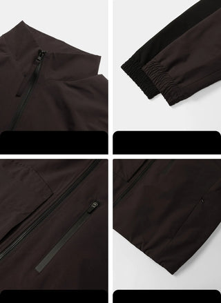 stand collar jacket