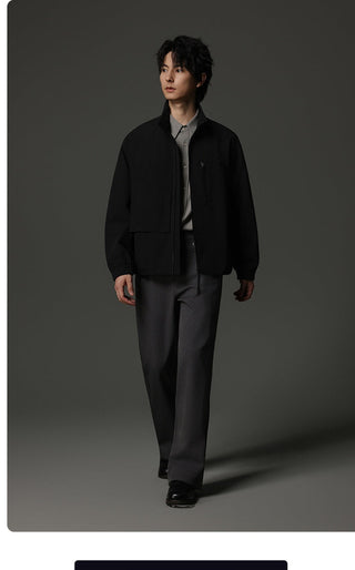 stand collar jacket