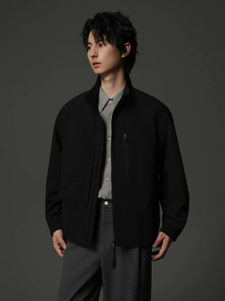 stand collar jacket