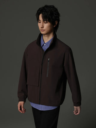 stand collar jacket