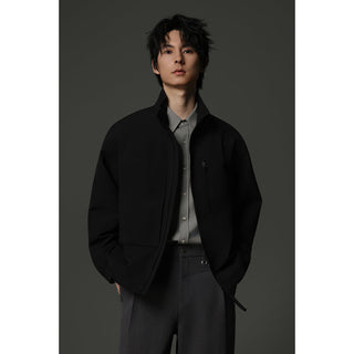 stand collar jacket